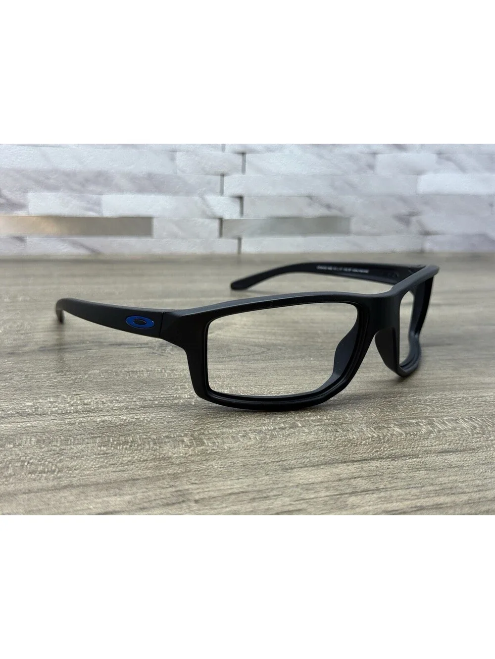 Oakley Gibston OO9449-1660 Matte Black Blue Sunglasses 61[]17-132 *FRAMES ONLY
